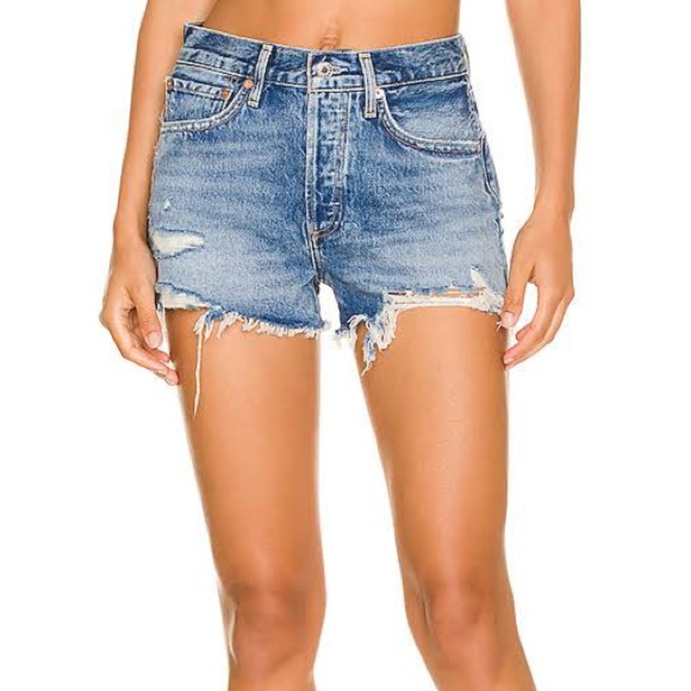 Agolde Parker high rise shorts